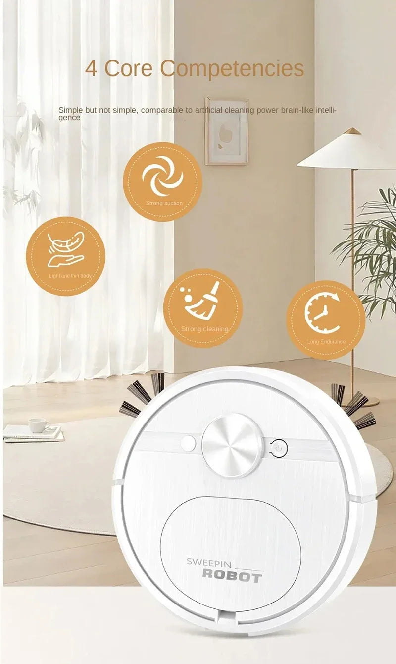 Xiaomi MIJIA Smart Sweeping Robot Vacuum Cleaner 3 in 1 Robot Vacuum Cleaner Suction Power Great for Pet Hair Carpets Floors