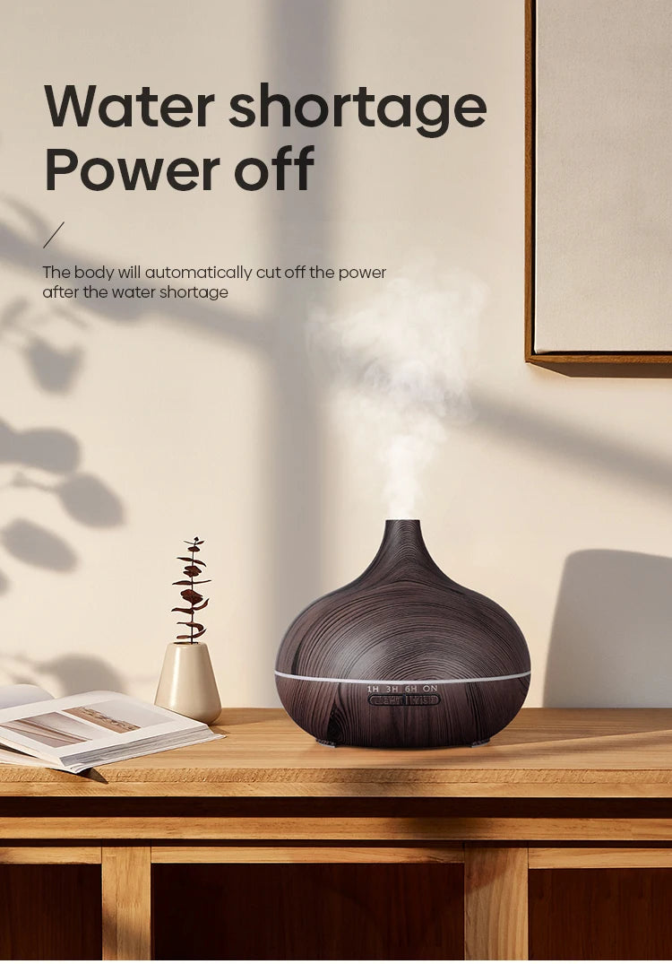 Aroma Diffuser for Essential Oil Large Room,Office Essential Oil Diffusers for Home Kids, Cool Mist humidifier for Bedroom Quiet with Ambient Light,Waterless Auto Off Aromatherapy, 1 count, pack of 1