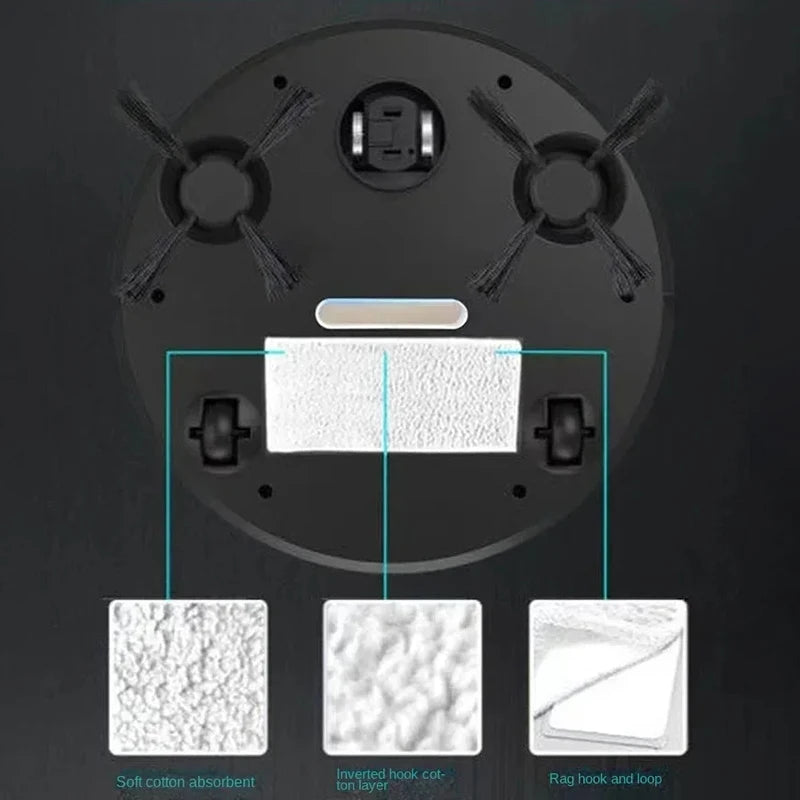 Xiaomi MIJIA Smart Sweeping Robot Vacuum Cleaner 3 in 1 Robot Vacuum Cleaner Suction Power Great for Pet Hair Carpets Floors