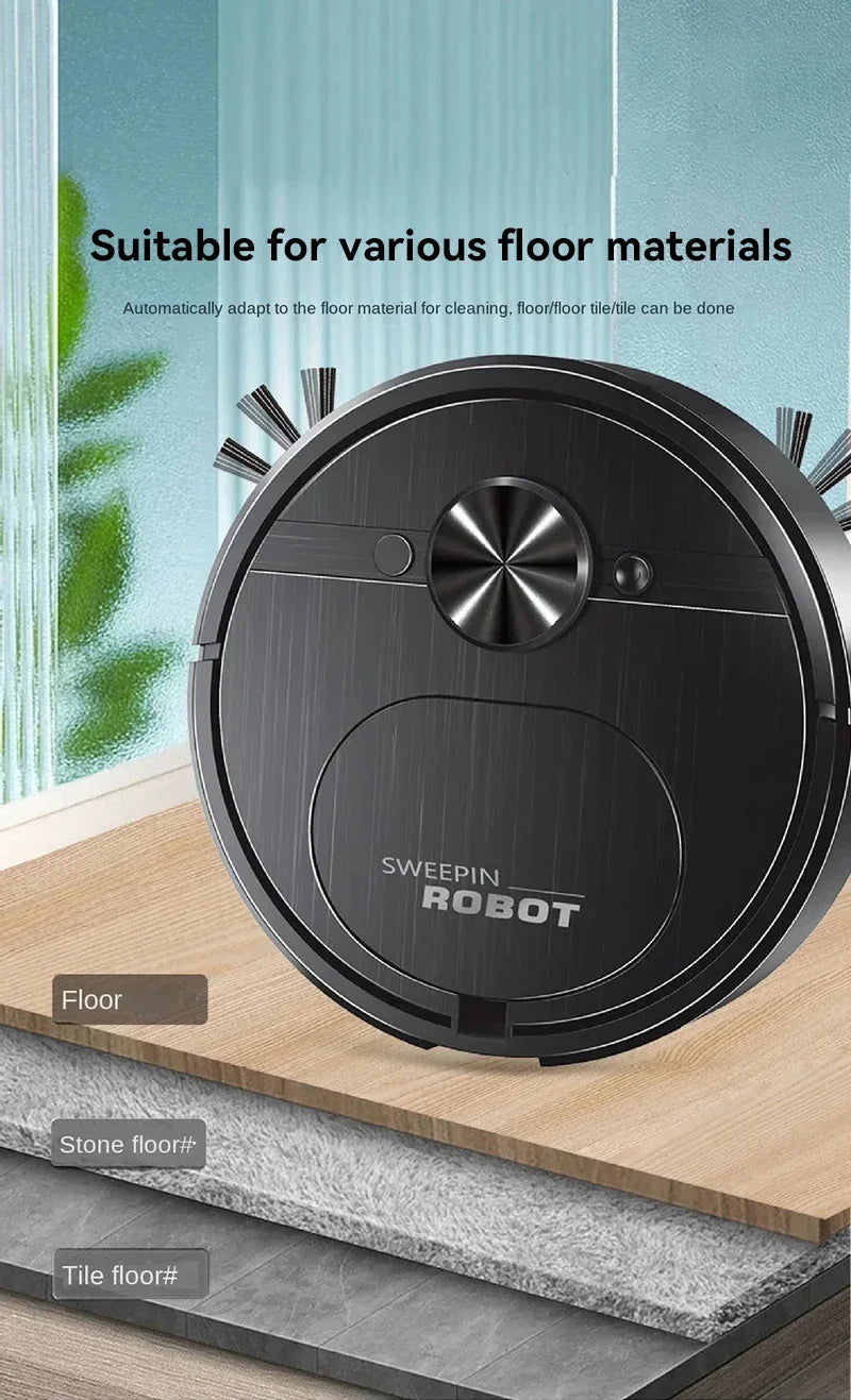 Xiaomi MIJIA Smart Sweeping Robot Vacuum Cleaner 3 in 1 Robot Vacuum Cleaner Suction Power Great for Pet Hair Carpets Floors