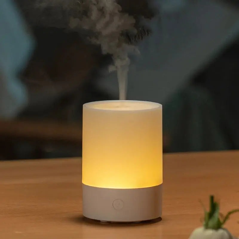 Portable Mini Aroma Diffuser- Air Humidifier Essential Oil. Cold Mist Maker Sprayer for Home.