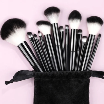Professional 13Pcs Makeup Brushes Set EyeShadow Highlighter Concealer Brush Blush Loose Powder Brush Blending Beauty Tools