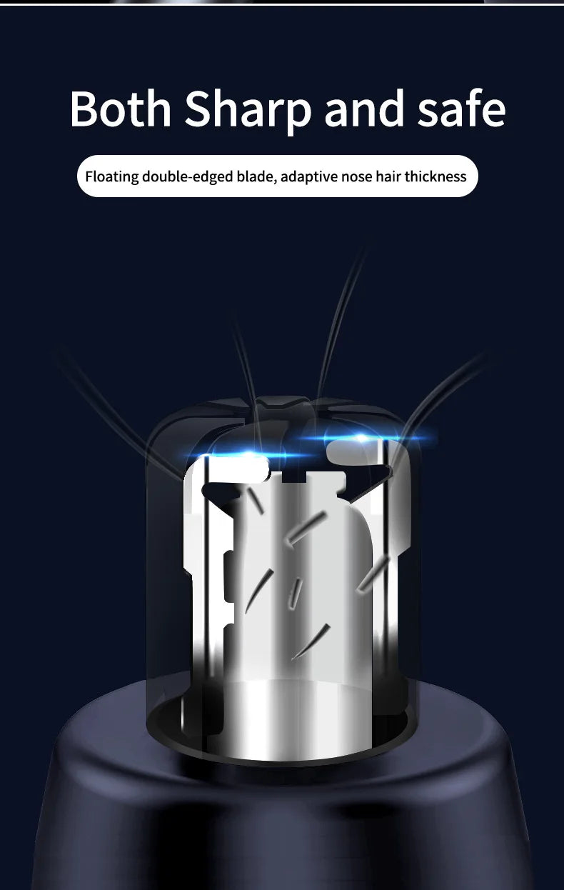 Mini Pocket Nose Hair Trimmer Clipper. Nose, Ears, Hair, Eyebrow. Waterproof Portable Trimmer For Men Women