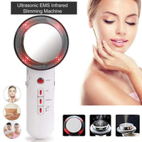 3 In 1 EMS Ultrasonic Cavitation Weight Lose Facial Lifting Body Slimming Massager Galvanic Infrared Lipo Fat Burner Machine