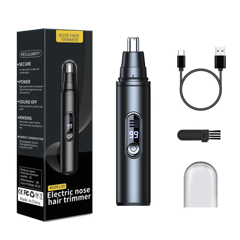Mini Pocket Nose Hair Trimmer Clipper. Nose, Ears, Hair, Eyebrow. Waterproof Portable Trimmer For Men Women