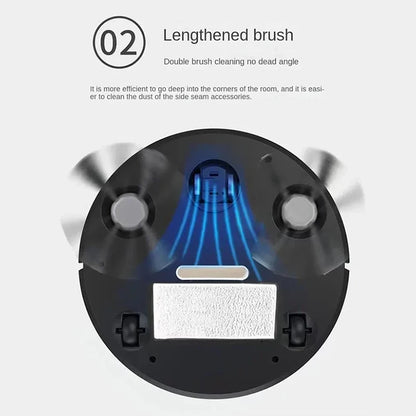 Xiaomi MIJIA Smart Sweeping Robot Vacuum Cleaner 3 in 1 Robot Vacuum Cleaner Suction Power Great for Pet Hair Carpets Floors