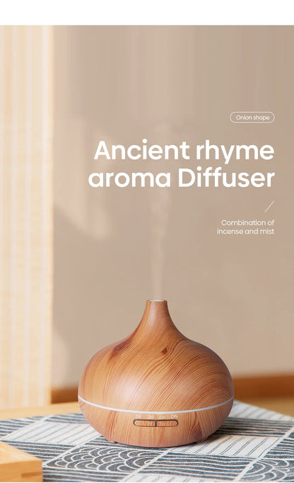 Aroma Diffuser for Essential Oil Large Room,Office Essential Oil Diffusers for Home Kids, Cool Mist humidifier for Bedroom Quiet with Ambient Light,Waterless Auto Off Aromatherapy, 1 count, pack of 1