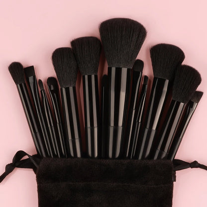Professional 13Pcs Makeup Brushes Set EyeShadow Highlighter Concealer Brush Blush Loose Powder Brush Blending Beauty Tools