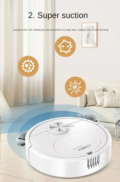 Xiaomi MIJIA Smart Sweeping Robot Vacuum Cleaner 3 in 1 Robot Vacuum Cleaner Suction Power Great for Pet Hair Carpets Floors