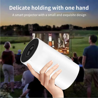 HD Projector portatil 4K 1280x720P Android  LED Video Home Theater Cinema Phone mini Proyector Movie HY300 pro