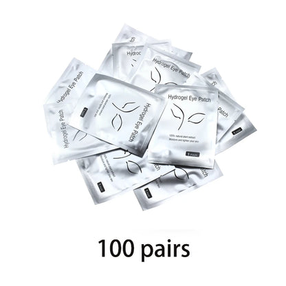 50/100 Pairs Eyelash Extension Stickers under the Eye Pad Eyelash Extension Paper Patch for Eyelash Extension Stickers Gel Patch